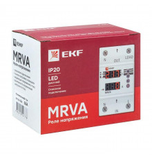 Реле напряжения и тока с дисплеем MRVA 63А PROxima EKF MRVA-63A