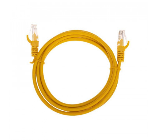 Патч-корд U/UTP CAT 5e RJ45-RJ45 26AWG LSZH желт. 1.5м Rexant 02-0105-105