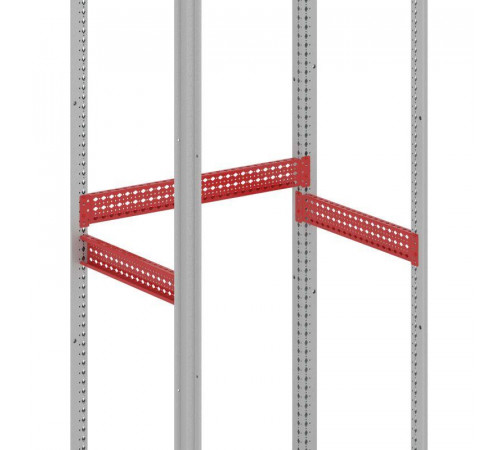 Рейка боковая широкая для шкафов CQE Г=600мм (уп.4шт) DKC R5NPDL600