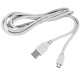 Шнур micro USB (male) - USB-A (male) 3м Rexant 18-1166