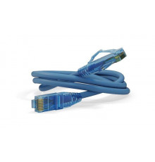 Патч-корд PC-LPM-UTP-RJ45-RJ45-C6-0.3M-LSZH-BL U/UTP кат.6 LSZH 0.3м син. Hyperline 230186