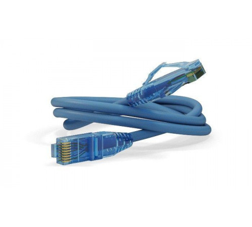 Патч-корд PC-LPM-UTP-RJ45-RJ45-C6-0.3M-LSZH-BL U/UTP кат.6 LSZH 0.3м син. Hyperline 230186