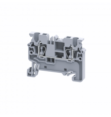 Клемма проходная пружинная OptiClip CХ-2.5-I-24A-(0.2-2.5) сер. КЭАЗ 289711