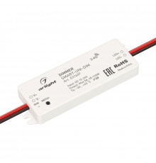 Диммер Smart-UNI-DIM 12-24В 1х5А 2.4G IP20 пластик Arlight 031607