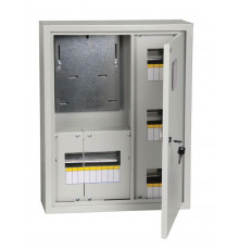 Корпус металлический ЩУРн-3/18 (560х440х165мм) IP31 TITAN IEK MKM32-N-18-31-ZO