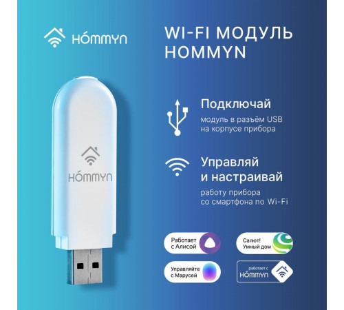 Модуль съемный управляющий HDN/WFN-02-01 Wi-Fi HOMMYN НС-1416708