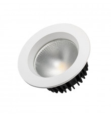 Светильник светодиодный LTD-105WH-FROST-9W Day White 110deg IP44 метал. Arlight 021492