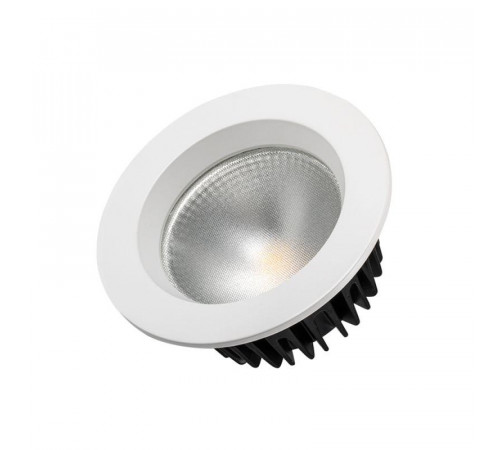 Светильник светодиодный LTD-105WH-FROST-9W Day White 110deg IP44 метал. Arlight 021492