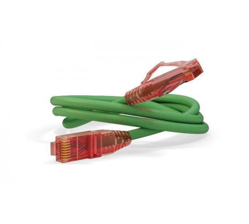 Патч-корд кат.5E U/UTP LSZH PC-LPM-UTP-RJ45-RJ45-C5e-0.3M-LSZH-GN 0.3м зел. Hyperline 229929