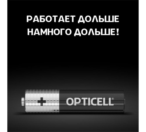 Элемент питания алкалиновый AAA/LR03 (блист. 4шт) Basic Opticell 5051002