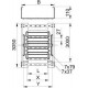 Лоток листовой перфорированный 200х110 L3050 сталь 1.5мм SKSM 120 FT OBO 6059635