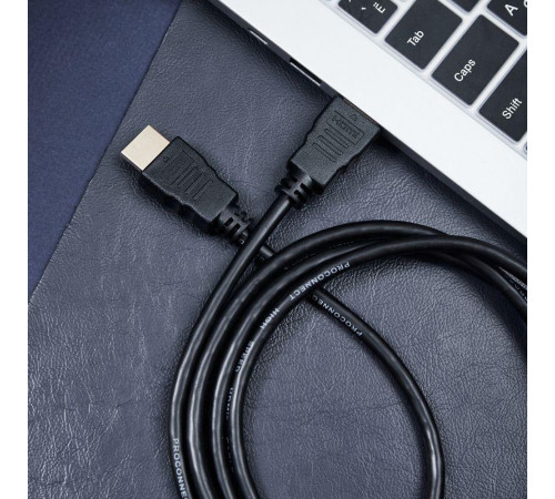 Шнур HDMI-HDMI gold 1.5м с фильтрами (PE bag) PROCONNECT 17-6203-6