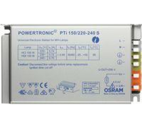 Аппарат пускорегулирующий электронный (ЭПРА) Pti 150/220-240 S OSRAM 4008321188090