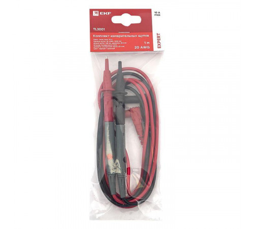 Комплект измерительных щупов TL3001 (1м) (20AWG) Expert EKF TL3001