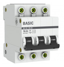 Выключатель нагрузки 3п 16А ВН-29 Basic EKF SL29-3-16-bas