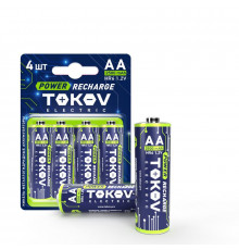 Аккумулятор AA/HR6 2500мА.ч (блист.4шт) TOKOV ELECTRIC TKE-NMA-HR6/B4