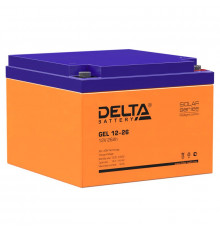 Аккумулятор GEL 12В 26А.ч Delta GEL 12-26