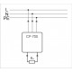 Реле напряжения CP-700 (однофазный; цифровая индикация напряжения тип корпуса вилка-розетка; 150-300В 16А 1NO IP20) F&F EA04.009.010