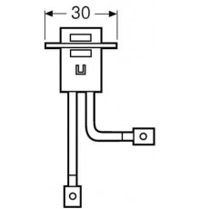 Лампа фотооптическая 64328 HLX-A 65W-15 PK30D OSRAM 4008321345592