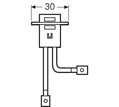 Лампа фотооптическая 64328 HLX-A 65W-15 PK30D OSRAM 4008321345592