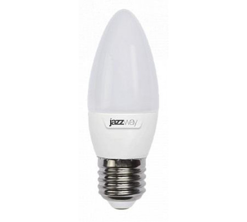 Лампа светодиодная PLED-SP 9Вт C37 свеча 5000К холод. бел. E27 820лм 230В JazzWay 5001954A