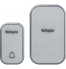 Звонок электрический NDB-D-AC03-1V1-WH NAVIGATOR 80506