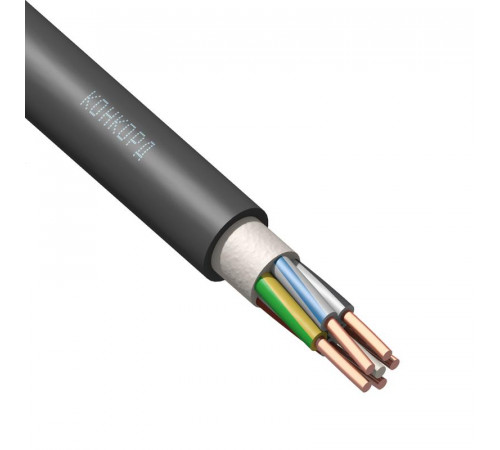 Кабель ППГнг(А)-HF 5х1.5 ОК (N PE) 0.66кВ (м) Конкорд 4715