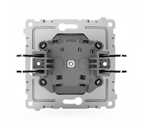 Розетка 1-м СП Pixel 16А IP20 без заземл. механизм алюм. TOKOV ELECTRIC TKE-PX-R1-C03