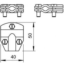 Соединитель T-образ. Rd8-10 сталь 247 8-10 FT OBO 5311209