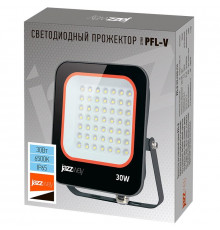 Прожектор светодиодный PFL-V 30Вт 6500К IP65 ДО JazzWay 5039711