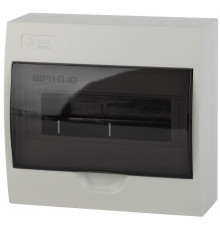 Бокс ЩРН-П-10 мод. навесной пластик IP41 SIMPLE NO-box_simple-plastic_10_surface ЭРА Б0041524