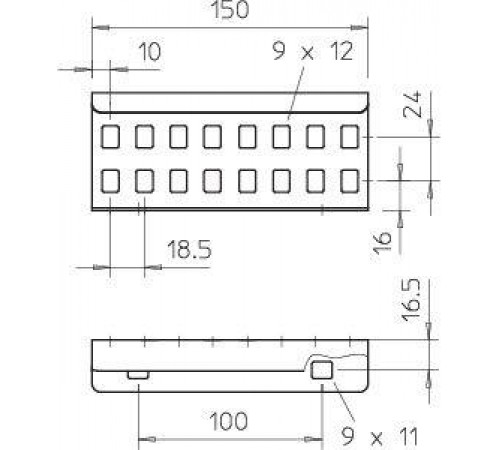 Комплект соединительный продольн. для лестн. лотка H60 LVG VA4571 OBO 6208835