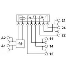 Модуль релейный PLC-RSC- 24DC/21-21 Phoenix Contact 2967060