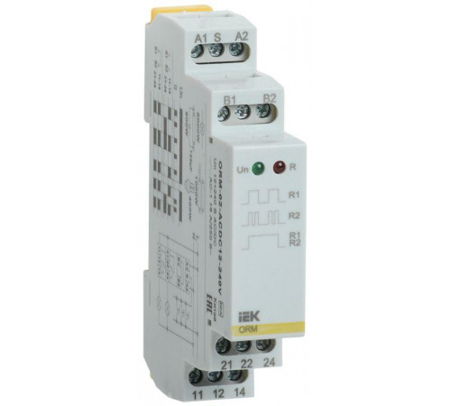 Реле импульсное ORM 2 конт. 12-240В AC/DC IEK ORM-02-ACDC12-240V