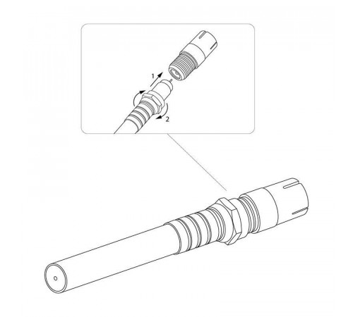 Переходник F-TV (03-084-A) (уп.100шт) PROCONNECT 05-4302-4