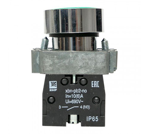 Кнопка BA31 зел. NO IP65 PROxima EKF xb2-ba31-65