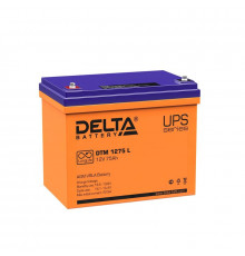 Аккумулятор UPS 12В 75А.ч Delta DTM 1275 L