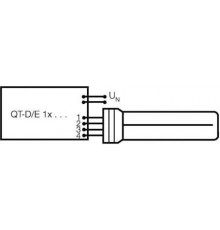 Лампа люминесцентная компакт. DULUX T/E 42W/830 Plus GX24q-4 OSRAM 4050300425641