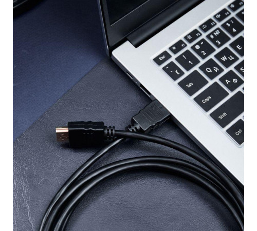 Шнур HDMI-HDMI gold 2м с фильтрами (PE bag) PROCONNECT 17-6204-6