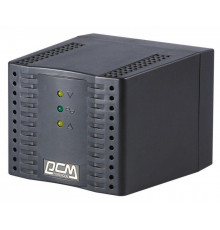 Стабилизатор напряжения TCA-1200 600Вт 1200В.А черн. POWERCOM 802506