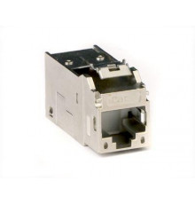 Модуль Keystone RJ45 кат.6 экранированный серебр. DKC RNK6FSL