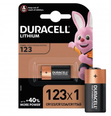 Элемент питания литиевый CR123 BP-1 ULTRA (блист.1шт) Duracell A0001263