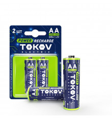 Аккумулятор AA/HR6 2500мА.ч (блист.2шт) TOKOV ELECTRIC TKE-NMA-HR6/B2