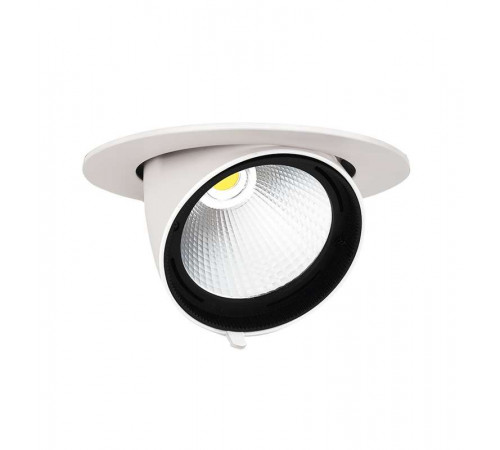 Светильник светодиодный PLED DL4 WH Downlight 40Вт 4000К IP40 24град. ДВО встраив. поворотн. Pro+ JazzWay 5021921