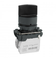 Переключатель OptiSignal D22 C5-S-25 2 положения пластик 1НО+1НЗ XB5AD25 КЭАЗ 332185