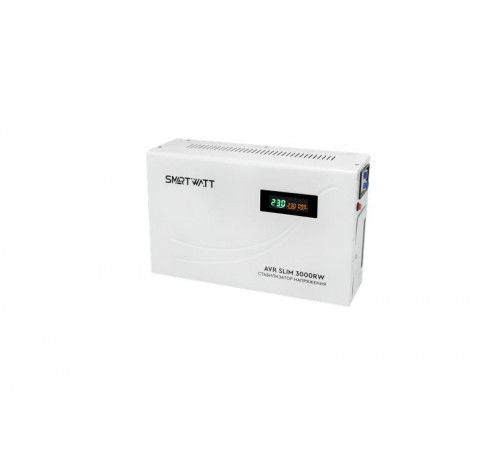 Стабилизатор напряжения настенный SMARTWATT AVR SLIM 3000RW