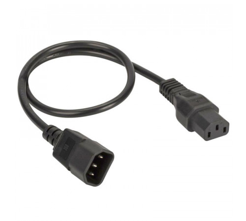 Кабель питания IEC320 C13 - IEC320 C14 2.0 м сечение 3х1.5кв.мм DKC R5CORD3420