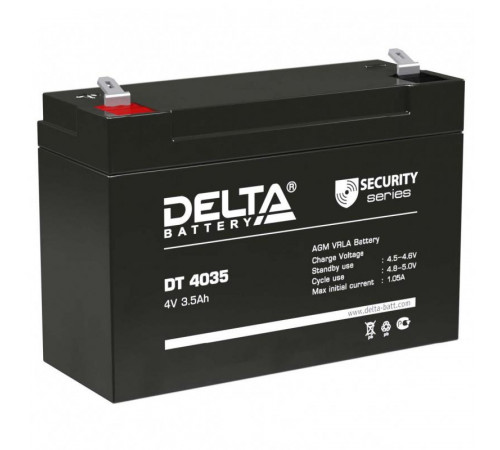 Аккумулятор ОПС 4В 3.5А.ч Delta DT 4035