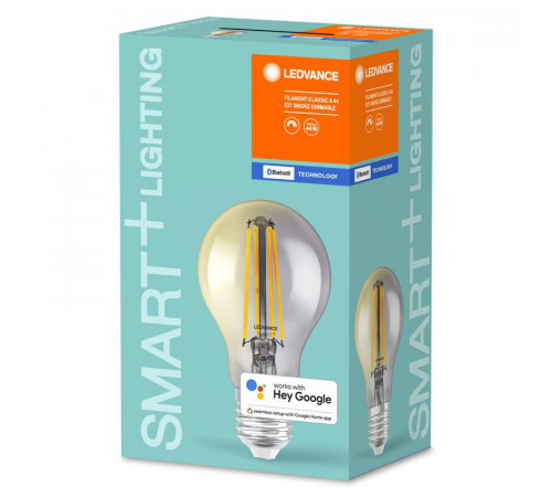 Лампа светодиодная SMART+ Filament Classic Dimmable 44 6Вт/2700К E27 LEDVANCE 4058075486126