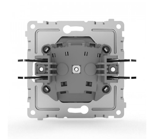 Розетка 1-м СП Pixel 16А IP20 с заземл. механизм алюм. TOKOV ELECTRIC TKE-PX-R1Z-C03